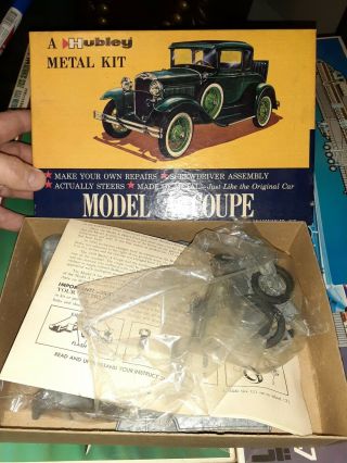 Hubley Ford Model " A " Coupe Diecast Metal Model Kit 4861