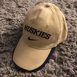 Nike University Of Washington Uw Huskies Hat Udub Dad Cap Distressed Vtg 90s