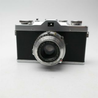 Vtg Leidolf Wetzlar Lordox 24x36 Film Camera W/ Lordon 50mm F/2.  8 Lens & Case