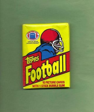 1981 Topps Football Wax Pack - -,  Guaranteed - - Great Gift