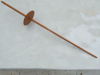 VINTAGE ANTIQUE NAVAJO HAND MADE WOOD WEAVING SPINDLE FOUND ON REZ 2