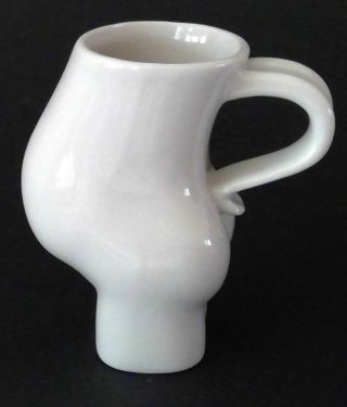 Vintage Maternity Cup Mug Barbara Dale Pregnant Belly Shower Gift Or Decor