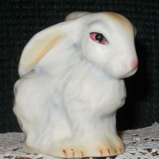 Vintage Goebel W.  Germany White Porcelain Long Ear Rabbit