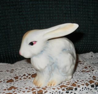 Vintage Goebel W.  Germany White Porcelain Long Ear Rabbit 2