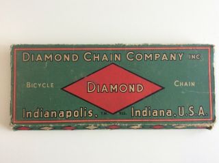 Diamond 1940’s - 1950’s Vintage Bicycle Chain Box Only Schwinn Columbia Elgin Bike