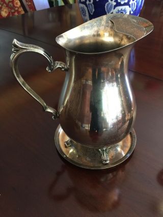 Read And Barton Water Pitcher With Serving Plate