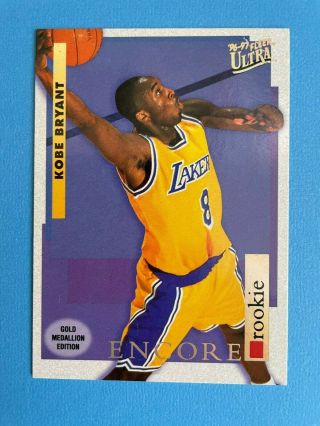 Kobe Bryant 1996 - 97 Fleer Ultra Rookie Encore 266 Los Angeles Lakers