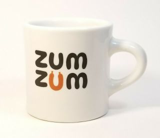 1960s Zum Zum Restaurant Coffee Mug Old Diner Style Walker China Vgc Thick Vtg
