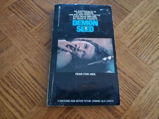 Demon Seed By Dean Koontz,  Vintage 2nd Printing (1977)