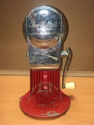 Vintage Ice - O - Mat Deco Retro Ice Crusher | Red Country Kitchen | Barware