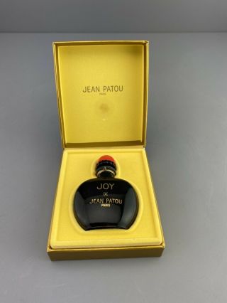 Vintage Parfum Joy De Jean Patou Paris Miniature Perfume Bottle & Box Empt