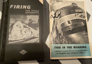 Firing The Steam Locomotive And This Is The Reading Railroad - You Get 2 Books