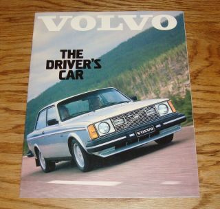 1980 Volvo Drivers Car Full Line Sales Brochure 80 Bertone Gle Gl Gt Dl