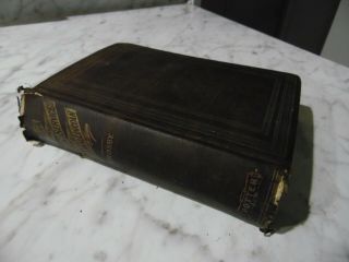 1865 Antique Book Life Of Abraham Lincoln 1st Edition Frank Crosby Civil War
