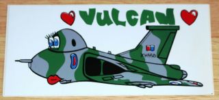 Raf Royal Air Force Avro Vulcan Xh558 Sticker