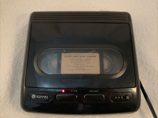 Vintage Kinyo 2 Way Vhs Video Cassette Rewinder/forward And