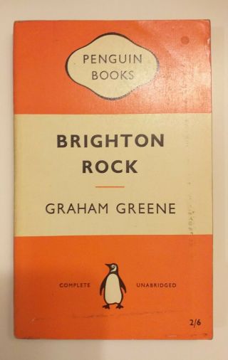 Brighton Rock By Graham Greene,  A Penguin Book Vintage