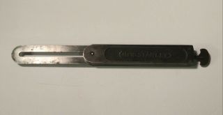 Vintage Stanley No.  18 Sliding Bevel Square 8 " Blade Made In Usa Older Piece