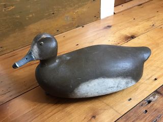 Vintage Duck Decoy,  Unknown Maker,  Has Weight On Bottom,  Antique Paint