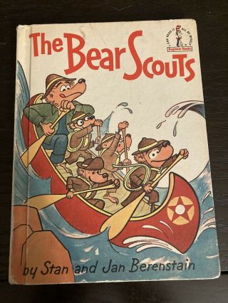 The Bear Scouts,  By Stan & Jan Berenstain,  Vintage 1967 Hardcover