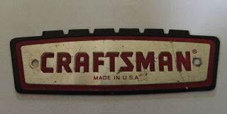 Vintage Craftsman Crown Logo Tool Box Emblem From A Craftsman Tool Box