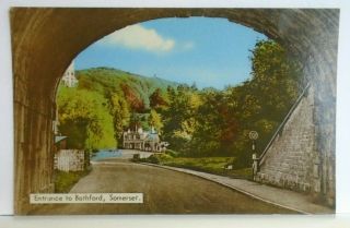 Vintage Postcard - Entrance To Bathford Somerset Uk