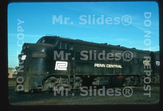 Slide Pc Penn Central Fp7a 4360 Cleveland Oh 1975
