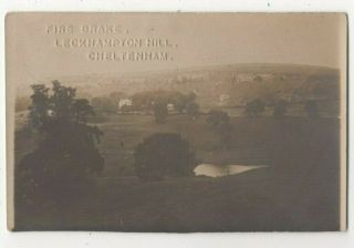 Leckhampton Hill Cheltenham Gloucestershire Vintage Rp Postcard 314c