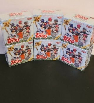 (3) 2020 Topps Holiday Mlb Boxes Walmart Exclusive Fast