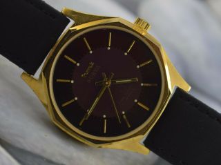 Vintage Hmt Surya 17jewels Winding Wrist Watch For Men 