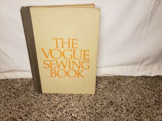 Vintage 1970 The Vogue Sewing Book With Slipcase - First Edition