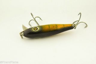 Vintage Pflueger Baby PaloMine Antique Fishing Lure Natural Sunfish JJ16 3