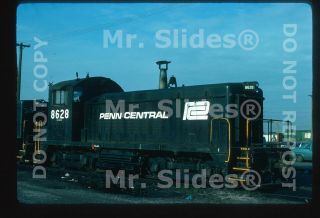 Slide Pc Penn Central Sw8 8628 Cleveland Oh 1976