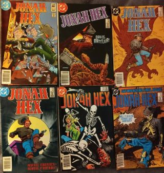 Jonah Hex Comics,  Volume 78,  80 - 2,  84,  92 - Circa 1984 - Vintage -