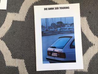 1992 Bmw 3 Series Touring E30 316i 325i 325ix 318i Prestige Brochure