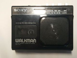 Sony Walkman Wm - F57 Fm/ Am Stereo Cassette Player Parts Vintage