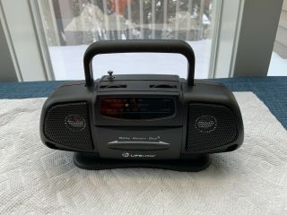 Vintage Lifelong Mini Baby Boom Box Am/fm Portable Radio
