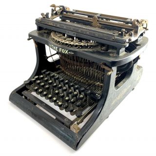 Rare Fox No.  3 Typewriter Parts Schreibmaschine Machine A Ecrire 打字机 Antique Vtg