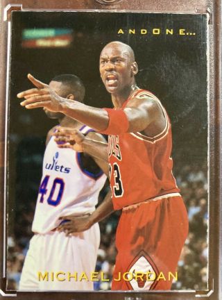 Michael Jordan 1997 - 98 Skybox Premium " And One " Card 10