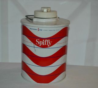 Vintage Spiffy Insulated Jug Or Thermos - 1/2 Gallon - Hamilton Skotch Corp
