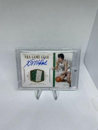 204 - 15 National Treasures Nba Game Gear Kevin Mchale Auto Jersey /25 Celtics