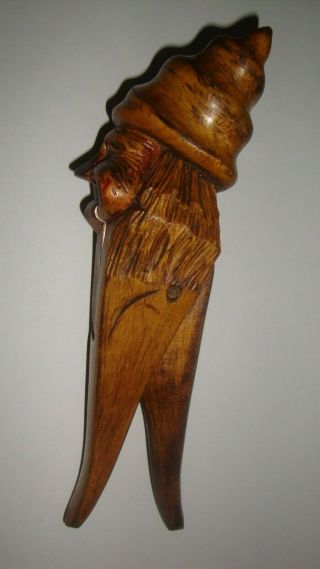 Vintage Carved Black Forest Figural Character Nutcrackers