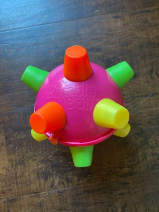 Vintage Ertl Bumble Ball Pink Faulty Motorized Bouncing 1992 Toy