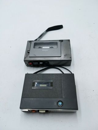 2 Vintage Tape Recordes For Parts/repair Sony Tcm - 121,  Longines Symphonette.