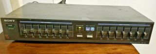 Sony Model Seq - 120 7 Band Home Stereo Graphic Equalizer (vintage,  Broadcast)