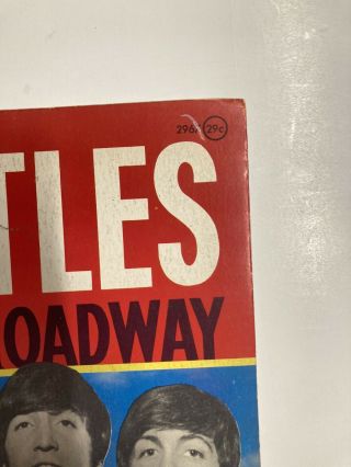 Vintage 1964 The BEATLES on Broadway,  by Whitman,  Words and Pictures,  Good Shape 2