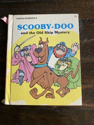 Vintage 1981’s Hanna - Barberas “scooby - Doo And The Old Ship Mystery”