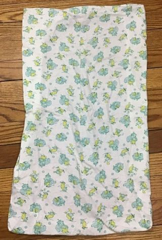 Vintage Carter ' s Baby Bassinet Moses Basket Fitted Sheet with Circus Clown 2