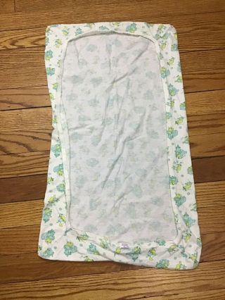 Vintage Carter ' s Baby Bassinet Moses Basket Fitted Sheet with Circus Clown 3