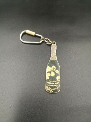 Vintage French Champagne Perrier Jouet Keyring